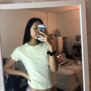 Brandy Melville yellow top